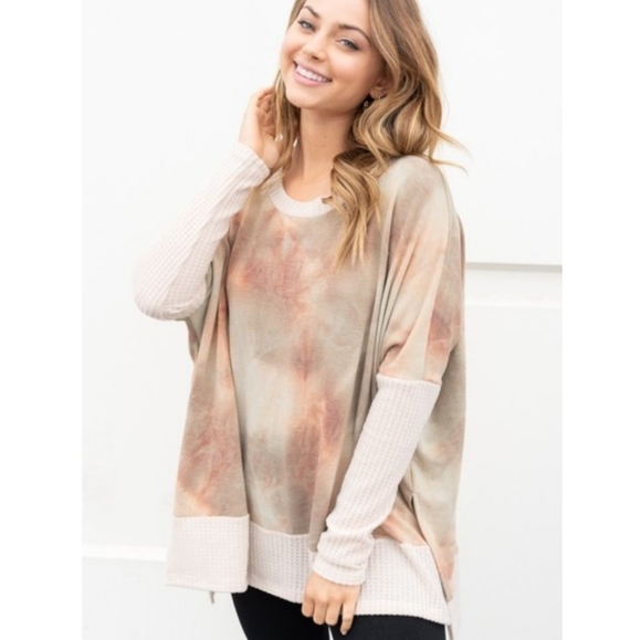 🆕🌿OVERSIZED TIE DYE SWEATER🌿 - Picture 5 of 8